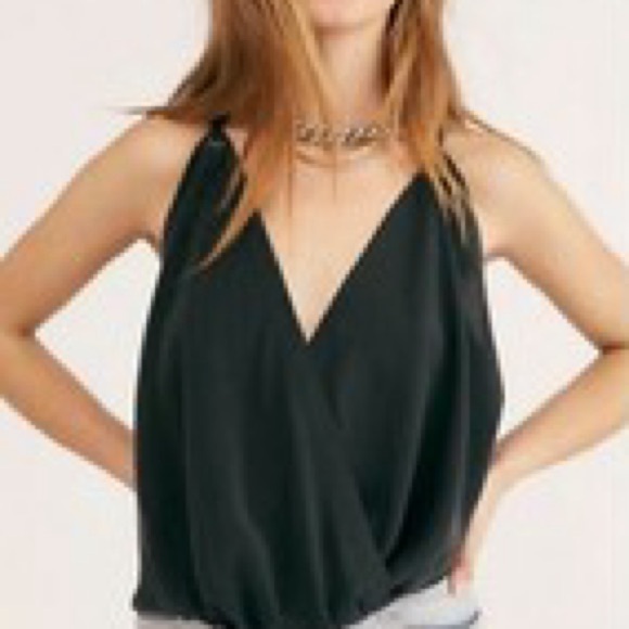 Free People All Mine Surplice V-Neck Wrap Tank - Picture 3 of 8